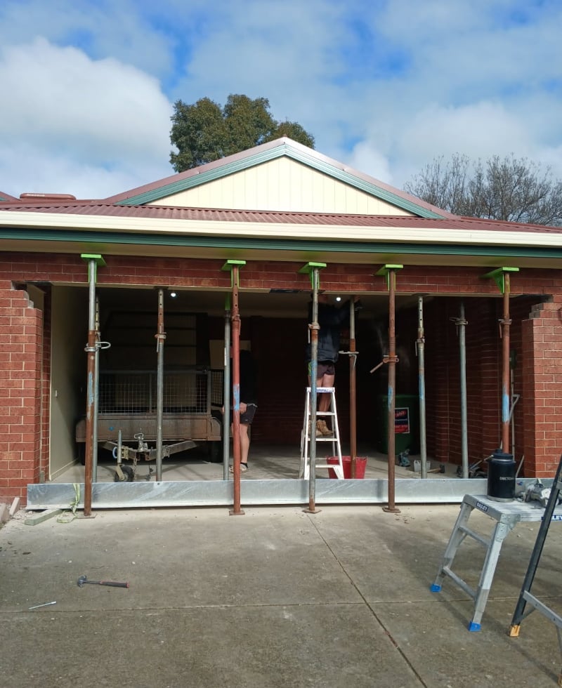 Garage Door Pillar Removal Garage Door Pillar Removal