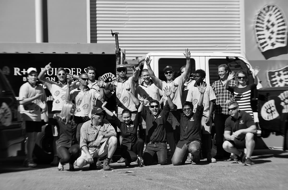 R and M Builders Albury Wodonga Team